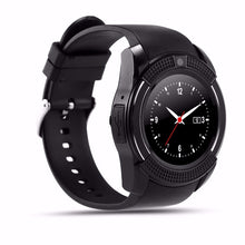 V8 Bluetooth Smart Watch 1.22 inch Round Screen Support SIM Card Camera SmartWatch